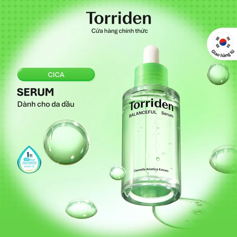 Tinh Chất Torriden BALANCEFUL CICA Serum 50ml Cân Bằng Da