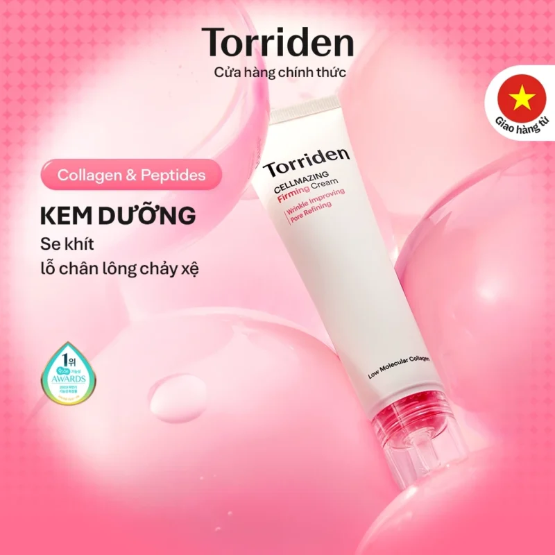 Kem Dưỡng Torriden CELLMAZING Collagen Cream 60ml Săn Chắc Da