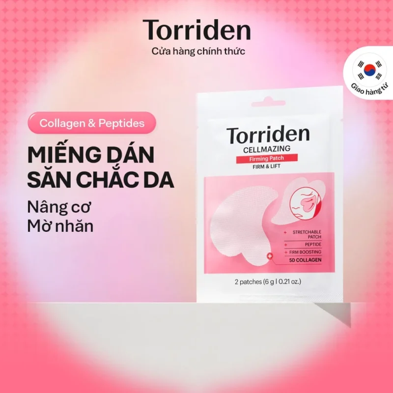 Miếng Dán Mắt Torriden CELLMAZING Firming Patch 10 Miếng Săn Chắc Da