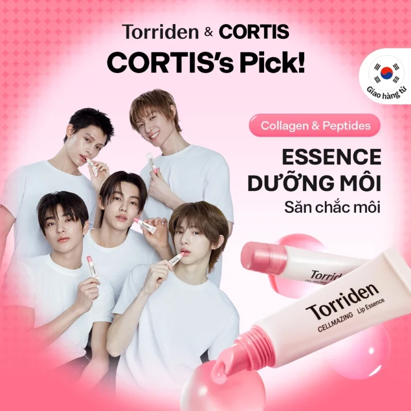 Bộ Dưỡng Môi Torriden CELLMAZING Lip Essence 2 x 11ml Cho Môi Căng Bóng