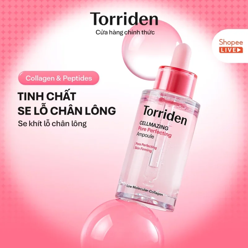 Tinh Chất Torriden CELLMAZING Pore Care Ampoule 30ml Chăm Sóc Lỗ Chân Lông