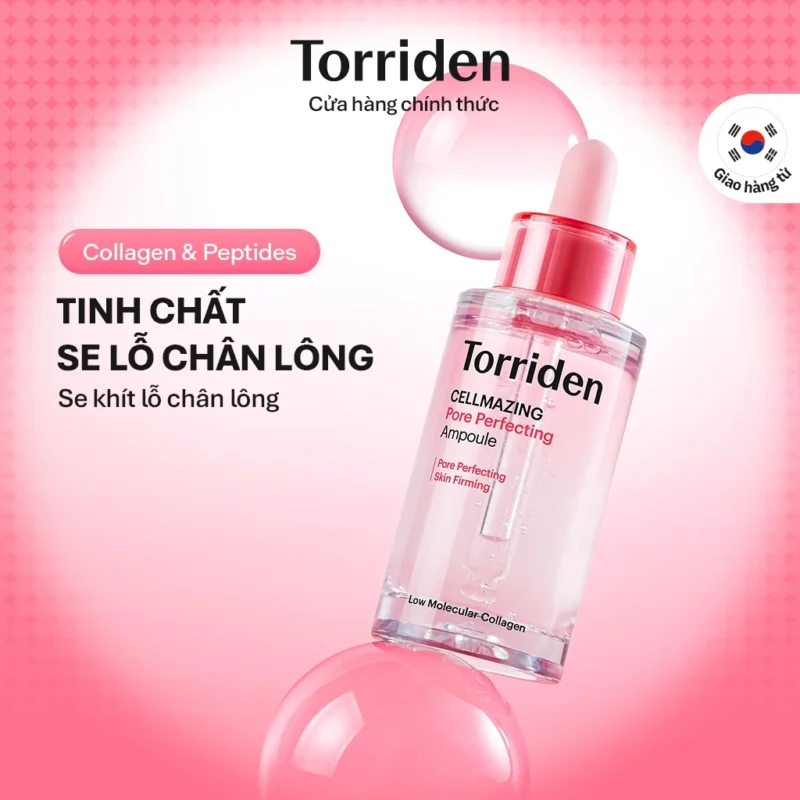 Tinh Chất Torriden CELLMAZING Pore Care Ampoule 30ml Chăm Sóc Lỗ Chân Lông
