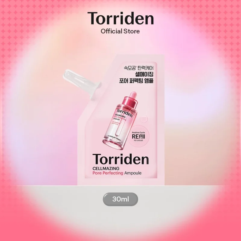 Tinh Chất Torriden CELLMAZING Pore Care Ampoule Refill 30ml Chăm Sóc Lỗ Chân Lông