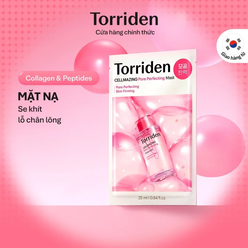 Mặt Nạ Mini Torriden CELLMAZING Pore Care Mask 1 Miếng Chăm Sóc Lỗ Chân Lông