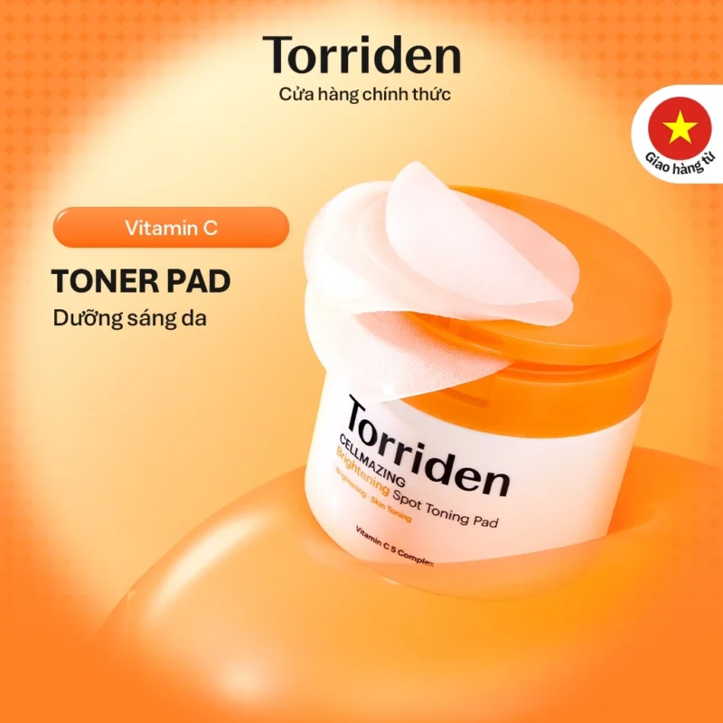 Toner Pad Torriden CELLMAZING Spot Toning Pad 70 Miếng Dưỡng Sáng Da