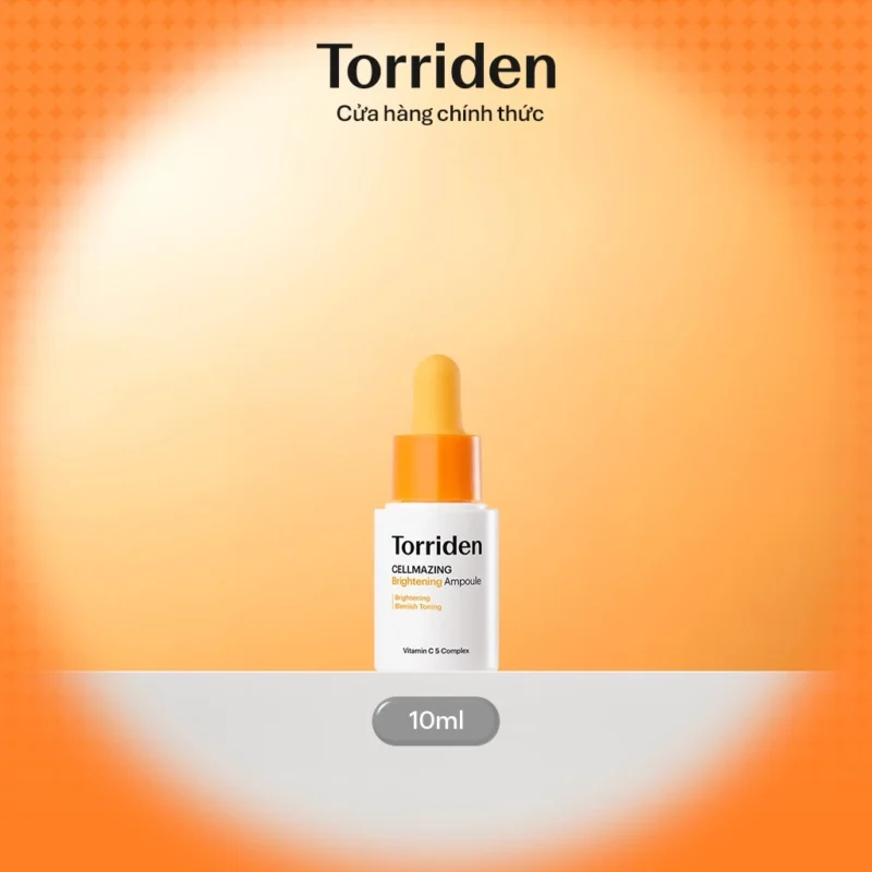 Tinh Chất Mini Torriden CELLMAZING Vitamin C Ampoule 10ml Dưỡng Sáng Da