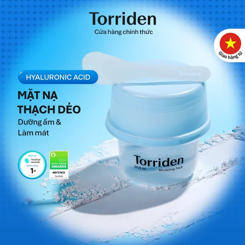 Mặt Nạ Thạch Dẻo Torriden DIVE-IN Modeling Pack 25g + 25g Cấp Ẩm