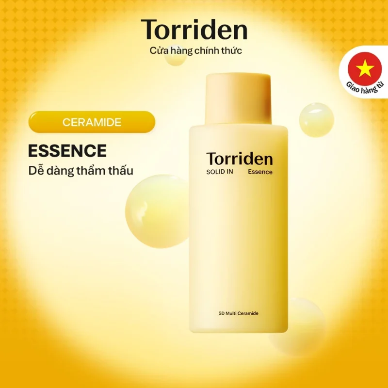 Essence Torriden SOLID-IN Ceramide 100ml Dưỡng Ẩm, Hỗ Trợ Hàng Rào Da